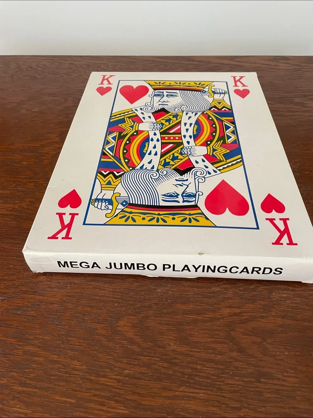 Mega jumbo playing cards like new